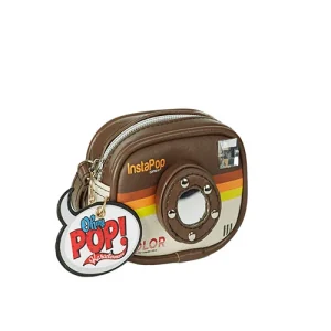 Oh My Pop Insta Love-Monedero Cam, Marrón