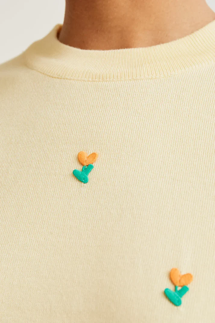 Top punto suave con flores Compañía Fantástica - Imagen 3