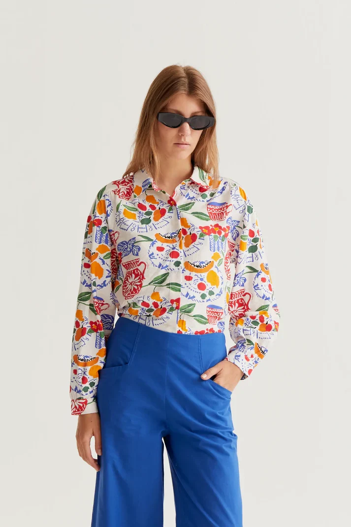 Camisa con estampado Lush Compañía Fantástica