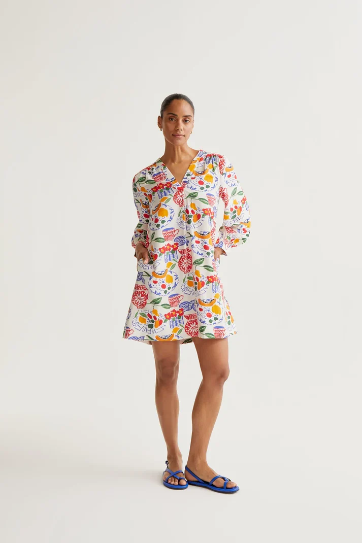 Vestido corto con estampado Lush compañia Fantastica