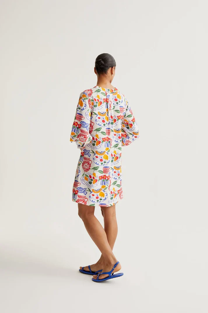 Vestido corto con estampado Lush compañia Fantastica - Imagen 3