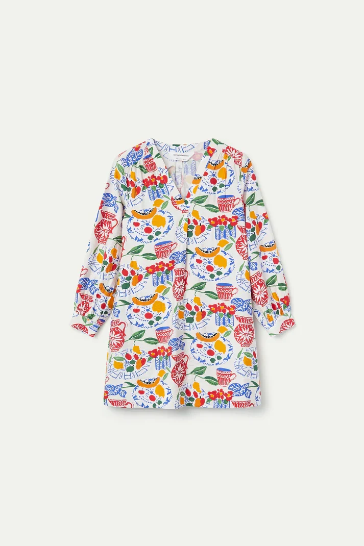Vestido corto con estampado Lush compañia Fantastica - Imagen 5