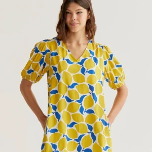 Vestido amarillo estampado Limoncello Compañía Fantástica