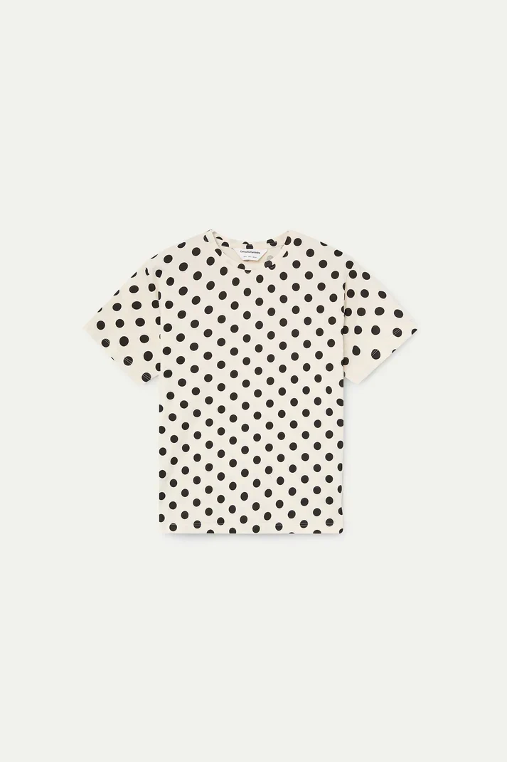 Camiseta de mujer con estampado de lunares Compañía Fantastica - Imagen 5