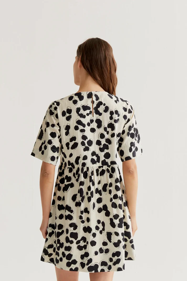 Vestido corto con estampado Dalmatian Compañía Fantástica - Imagen 3