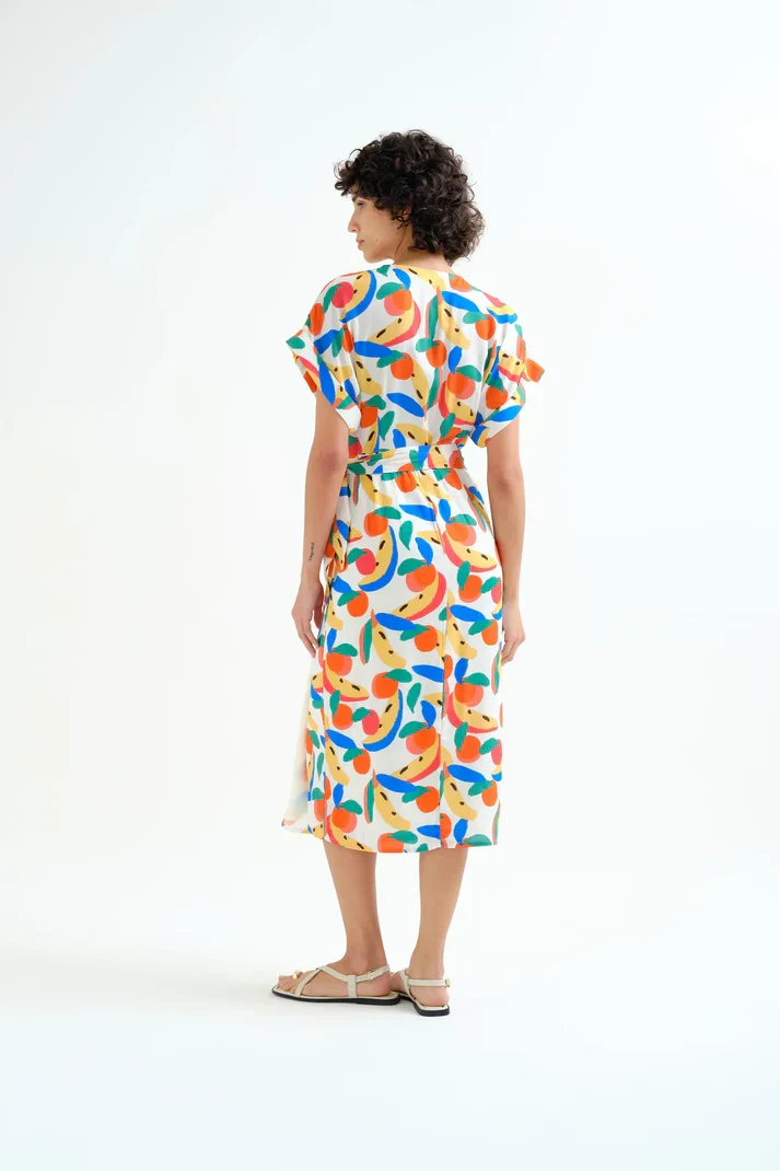 Vestido con estampado Tutti Frutti Small Compañía Fantástica - Imagen 3