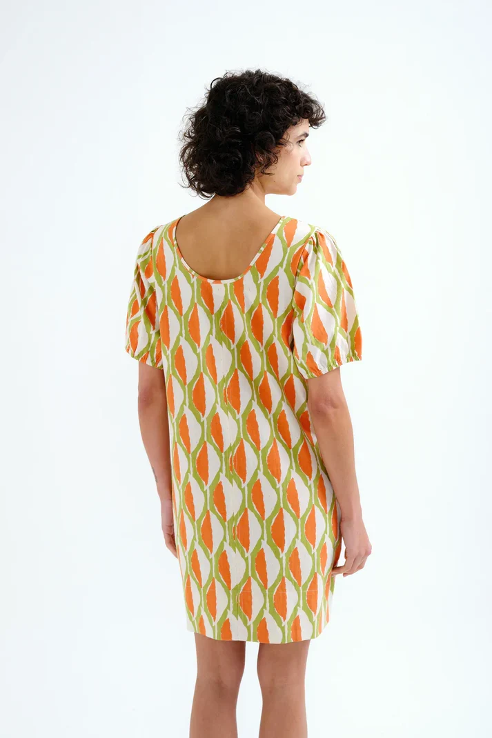 Vestido corto con estampado Áloe - Imagen 4