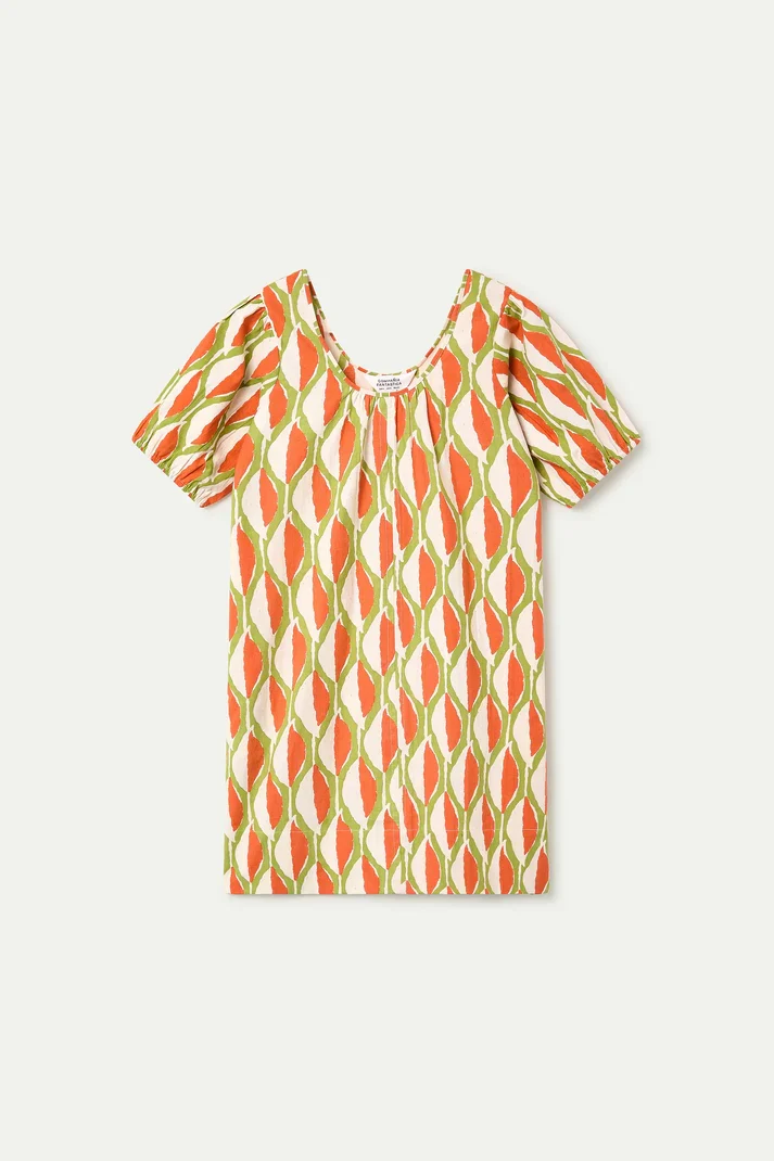 Vestido corto con estampado Áloe - Imagen 5