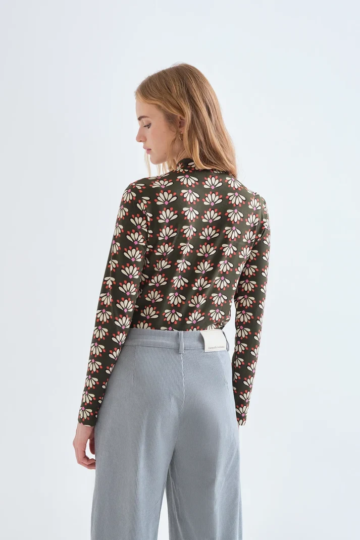 Camiseta con estampado geometry Compañía Fantástica - Imagen 3