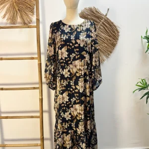 Vestido largo floral
