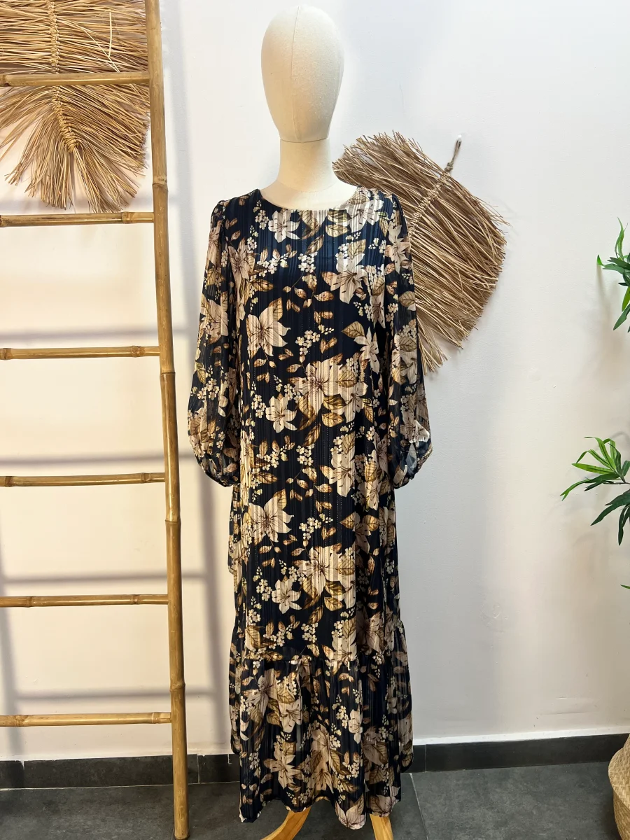 Vestido largo floral - Imagen 2