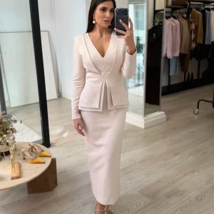 Vestido diamante rosa