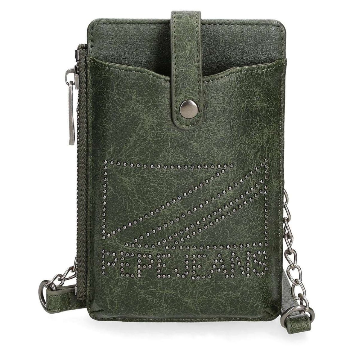 Bandolera porta móvil Pepe Jeans Donna Verde Oliva - Imagen 2