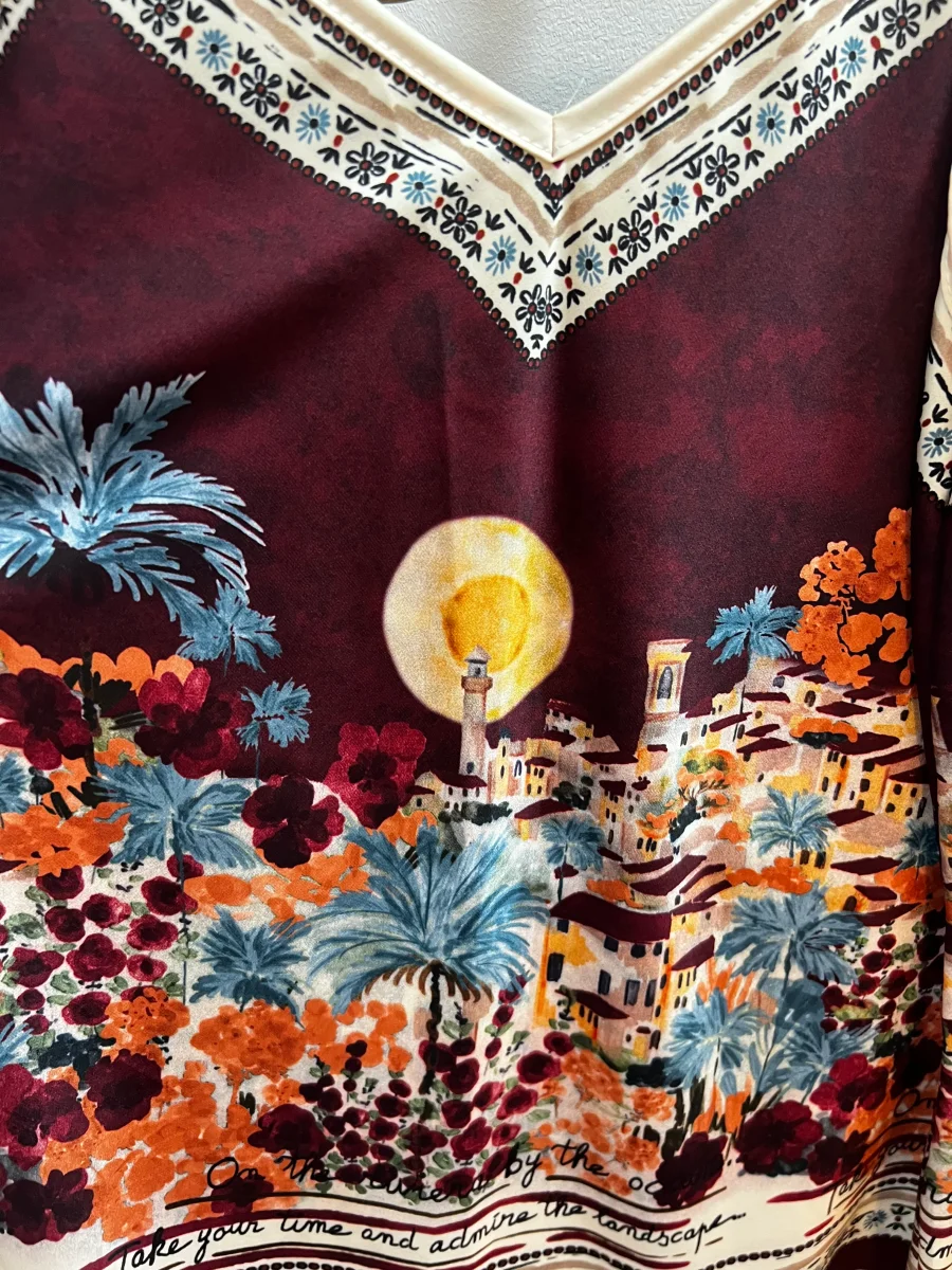 Blusa tirantes mediterranea - Imagen 3