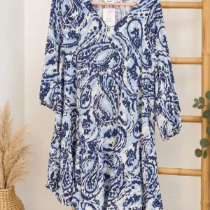 VESTIDO ACUARELA AZUL