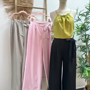 Pantalón lazado