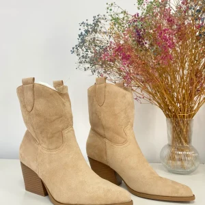 Botines beige