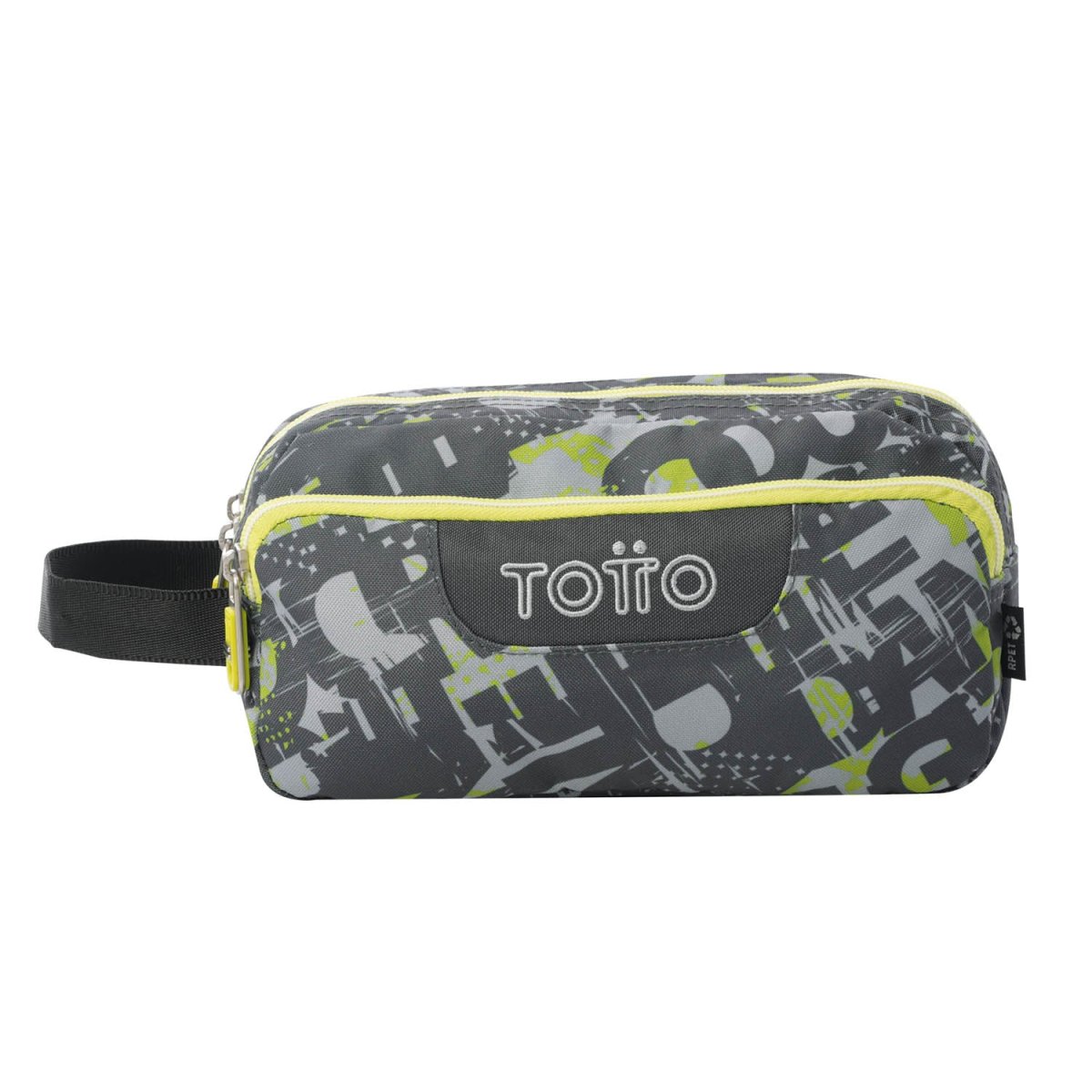 Estuche escolar eco-friendly tres compartimentos Totto Agapec - Texgrunge - Imagen 2