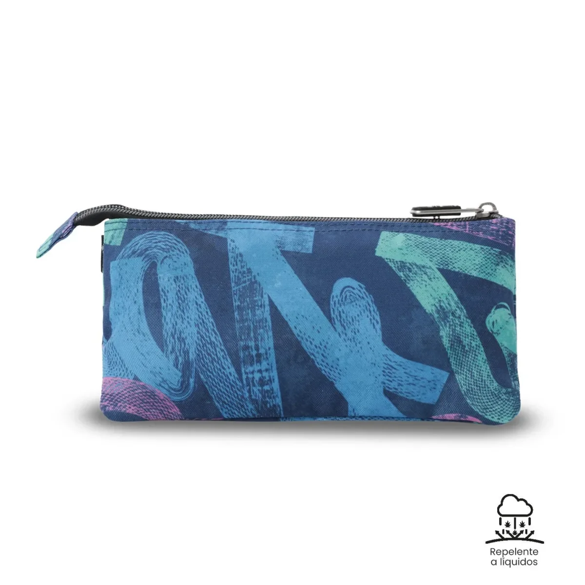 Estuche escolar eco-friendly tres compartimentos Totto Tablero - Roomin - Imagen 5