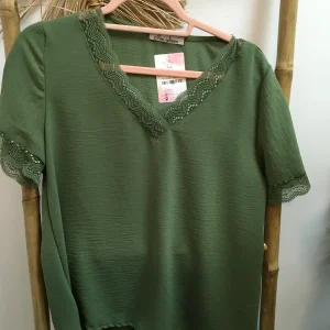Camiseta encaje