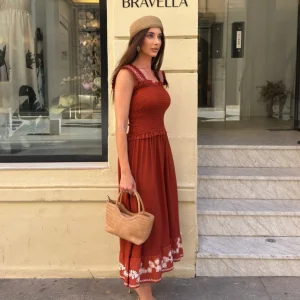 Vestido bordado