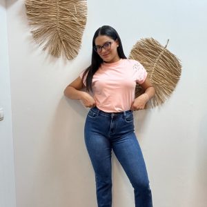 Jeans Rectos Oscuro