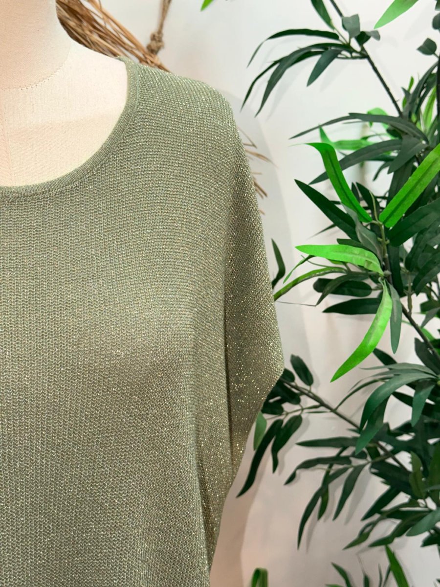 Blusa oversize brillo - Imagen 3