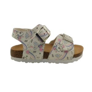 Sandalia bio con 3 tiras de hebilla Bacio&bacio_Kids-w71553