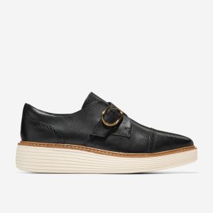 Oxfords de Mujer ØriginalGrand Platform Monk Strap