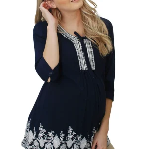 BLUSA DE EMBARAZO "APLIK"
