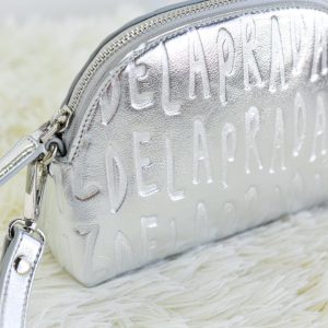 Bolso-Neceser Ovalado Agatha ARP Plata