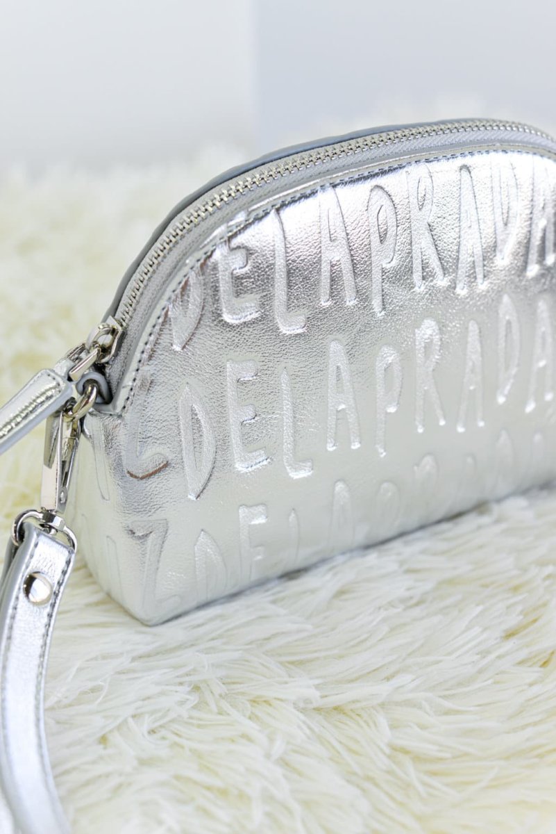 Bolso-Neceser Ovalado Agatha ARP Plata - Imagen 2