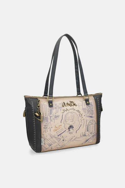Bolso Shopper con bandolera Studio Anekke - Imagen 3