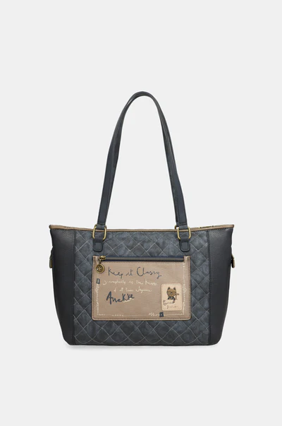 Bolso Shopper con bandolera Studio Anekke - Imagen 4