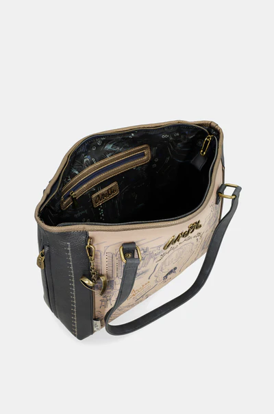Bolso Shopper con bandolera Studio Anekke - Imagen 7