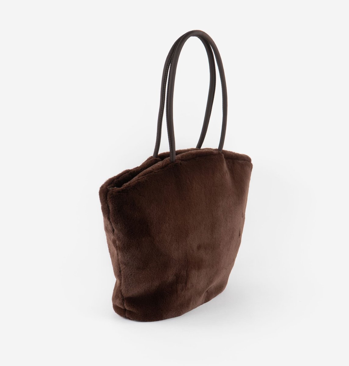 Bolso Shopper Pelo Marrón Chocolate Victoria - Imagen 5