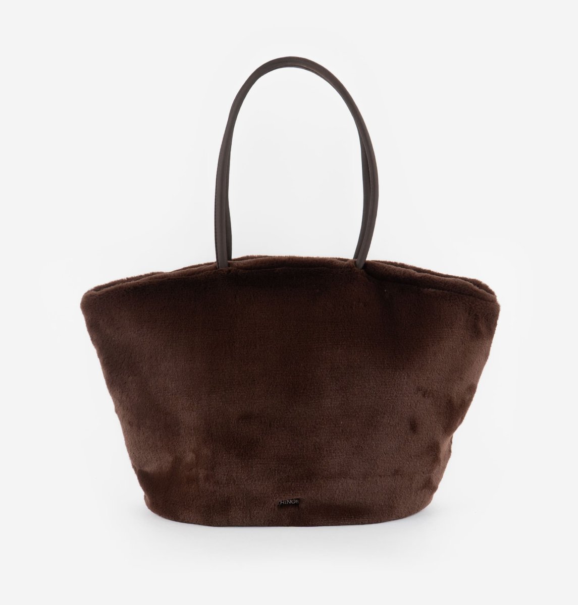 Bolso Shopper Pelo Marrón Chocolate Victoria - Imagen 2