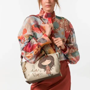 Bolso de Asa Corta y Bandolera Tulip Anekke