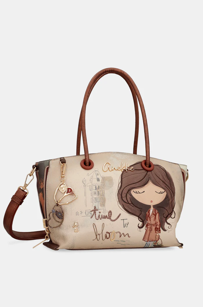 Bolso de Asa Corta y Bandolera Tulip Anekke - Imagen 5
