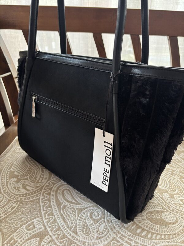 Bolso de Hombro 252401 Mayca Black Pepe Moll - Imagen 6