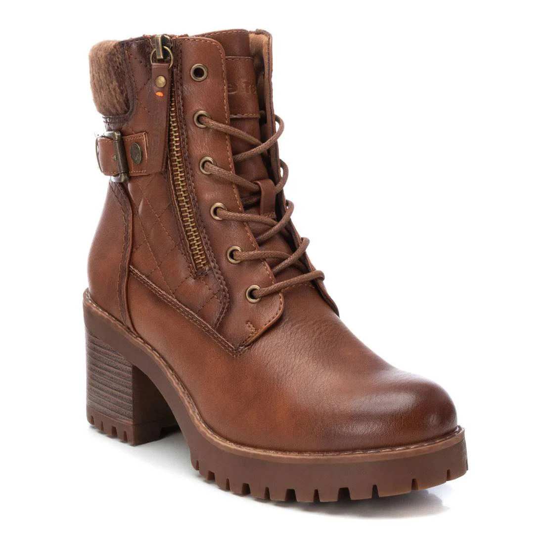 Botín de Mujer Refresh 17231003 Camel - Imagen 4