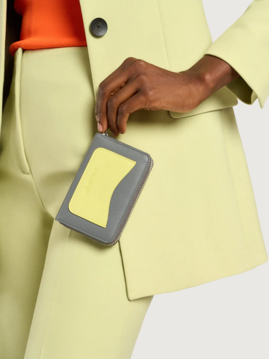 CARTERA PIEL GRIS - Imagen 3