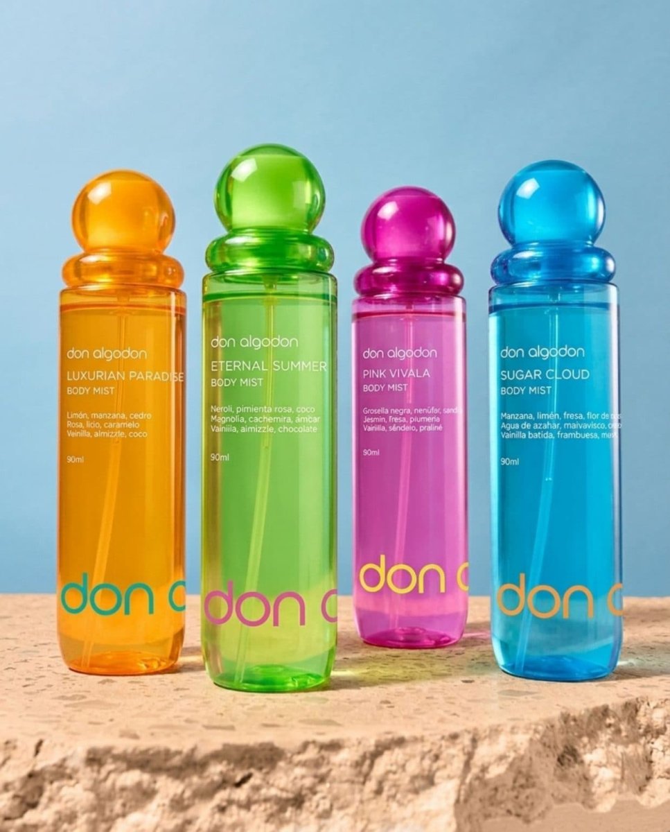 Colonia Body Mist Luxurian Paradise 90ml. Don Algodón - Imagen 4