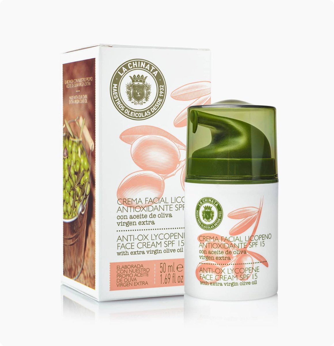 Crema Facial Licopeno Antioxidante SPF15