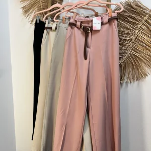 Pantalón vestir cinturón