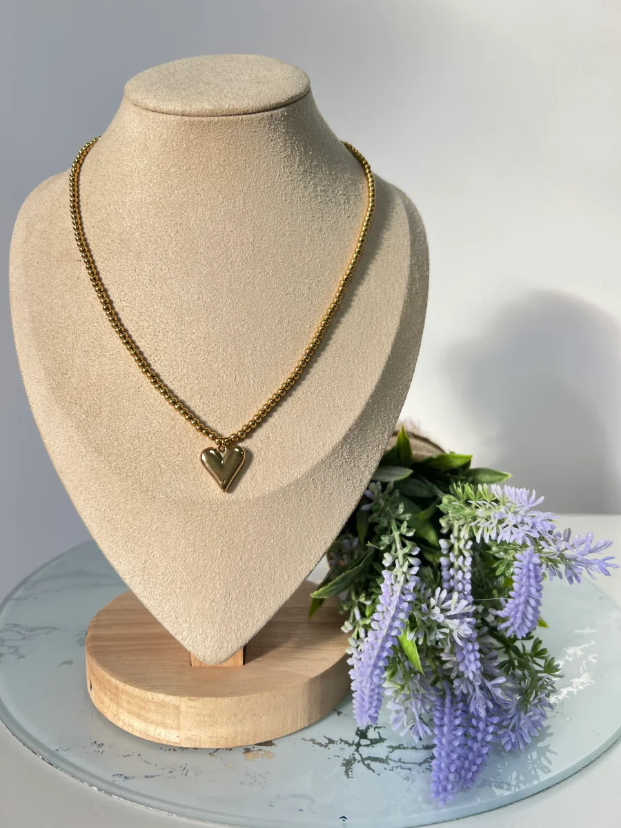 Collar corazón