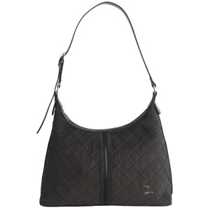 Bolso de Hombro bandolera Don Algodón Suede Negro