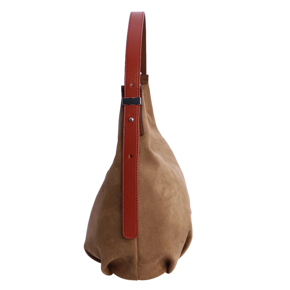 Bolso de Hombro Don Algodón Iconic Camel - Imagen 8