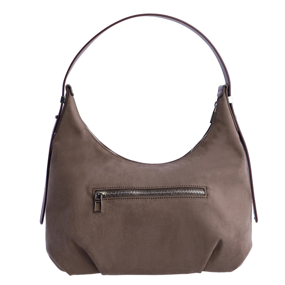 Bolso de Hombro Don Algodón Iconic Gris - Imagen 4