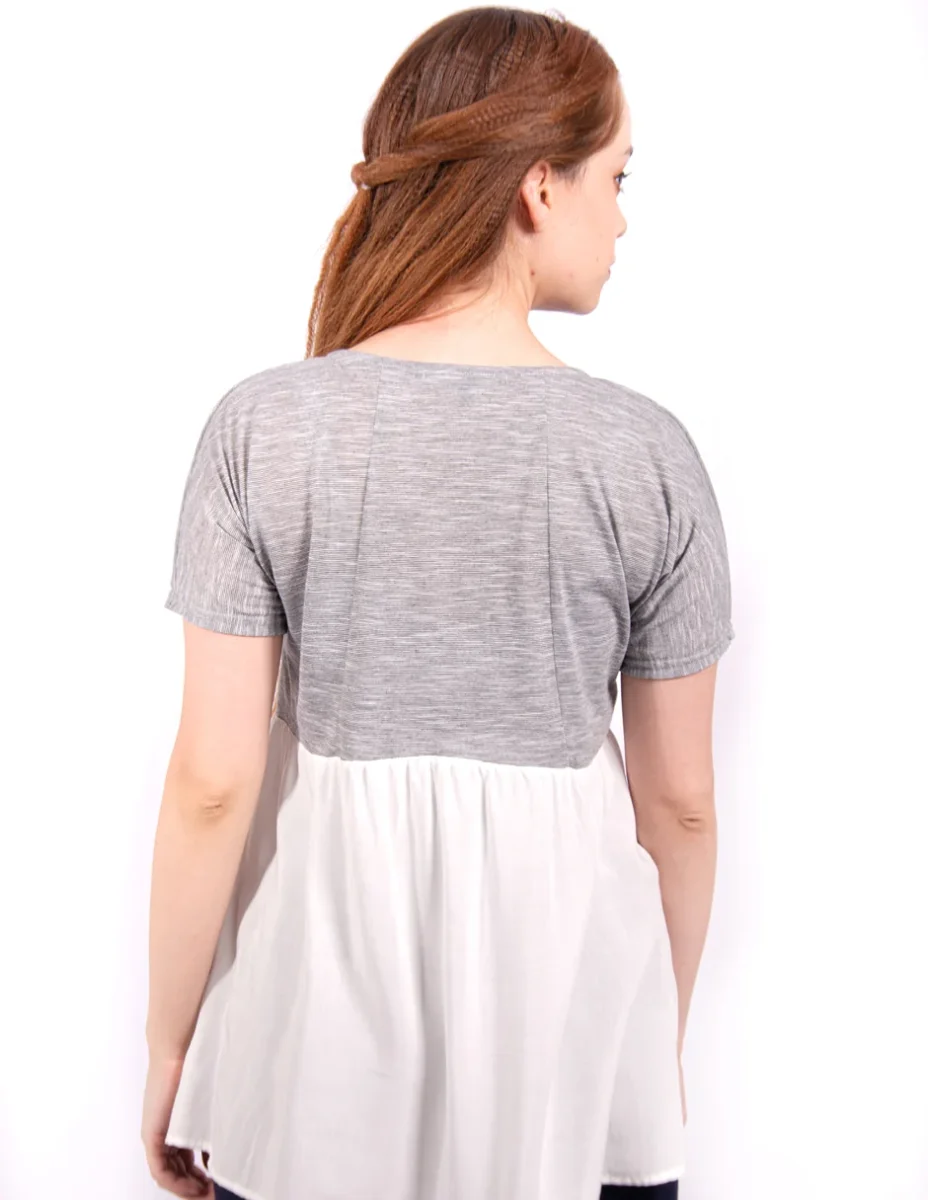 BLUSA DE EMBARAZO MC - Imagen 4